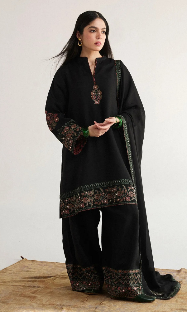 ZARA SHAH JAHAN | 3 PIECE EMBROIDERED SUMMER COLLECTION-RM140