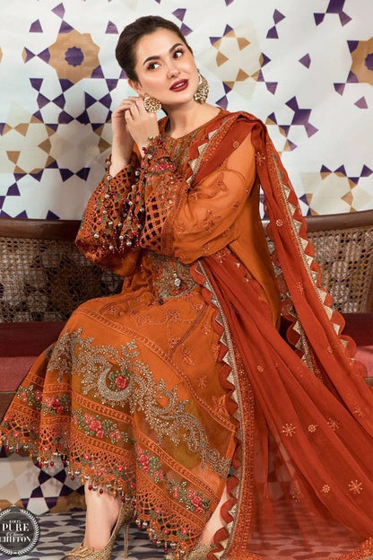 Summer Untitched 3 Piece Embroidered Lawn Dress-RM107