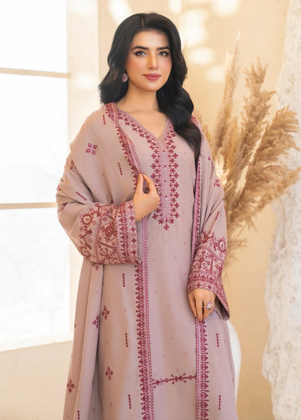 Charizma – Unstitched 3-Piece Embroidered Summer Suit-RM137