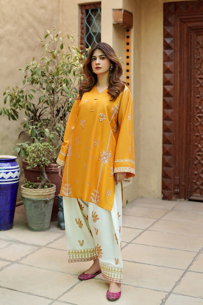 Urge – Unstitched 2-Piece Embroidered Summer Suit-RM139