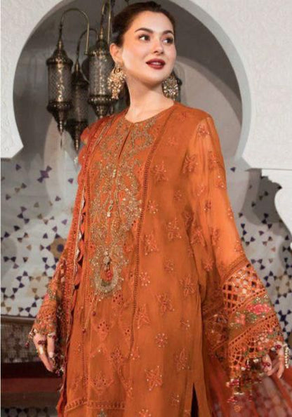 Summer Untitched 3 Piece Embroidered Lawn Dress-RM107