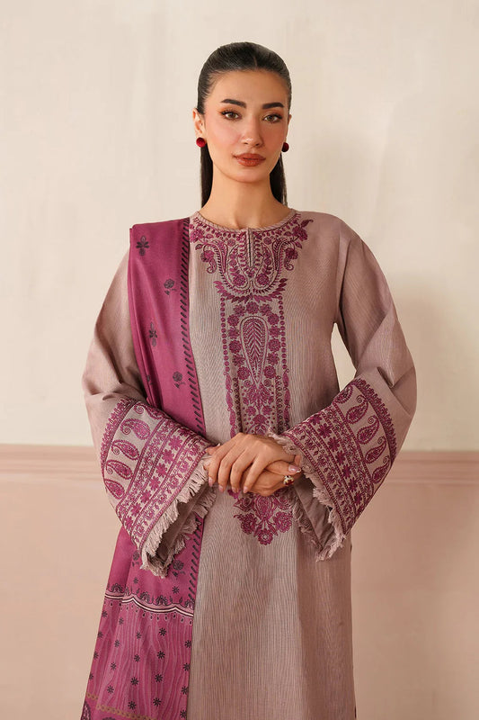 BAROQUE | 3 PIECE LAWN EMBROIDERED SUIT-RM141